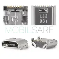 ŞARJ SOKETİ (7 PİN, MİKRO USB TYPE-B) MS-128 (10 ADET)