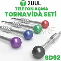 2UUL SD92 TORNAVİDA SETİ (5'Lİ) (PROFESYONEL)