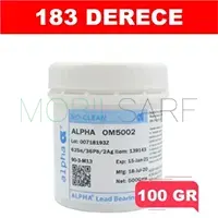 ALPHA OM5002 SIVI KREM LEHİM 100GR (183 DERECE)