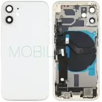 APPLE İPHONE 12 MİNİ KASA KAPAK (DOLU) (BEYAZ)