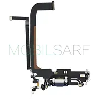 APPLE İPHONE 13 PRO MAX ŞARJ SOKETİ FİLMİ FLEX (MAVİ)