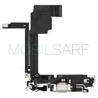 APPLE İPHONE 15 PRO MAX ŞARJ SOKETİ FİLMİ FLEX (BEYAZ)