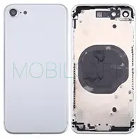 APPLE İPHONE 8 KASA KAPAK (BOŞ) (GÜMÜŞ)