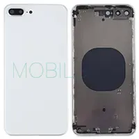 APPLE İPHONE 8 PLUS KASA KAPAK (BOŞ) (GÜMÜŞ)