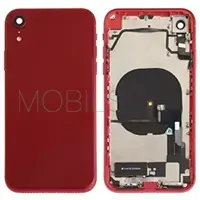 APPLE İPHONE XR KASA KAPAK (DOLU) (KIRMIZI)