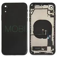 APPLE İPHONE XR KASA KAPAK (DOLU) (SİYAH)