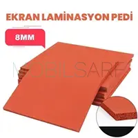 EKRAN LAMİNASYON PEDİ (8MM) (TURUNCU)