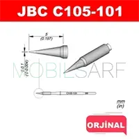 JBC C105-101 HAVYA UCU (DÜZ TİP) (ORJİNAL)