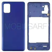 SAMSUNG GALAXY A31 A315 KASA ARKA KAPAK (SET) (MAVİ)