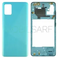 SAMSUNG GALAXY A51 A515 KASA ARKA KAPAK (SET) (MAVİ)