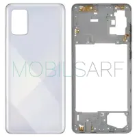 SAMSUNG GALAXY A71 A715 KASA ARKA KAPAK (SET) (GÜMÜŞ)