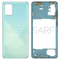 SAMSUNG GALAXY A71 A715 KASA ARKA KAPAK (SET) (MAVİ)