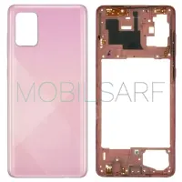 SAMSUNG GALAXY A71 A715 KASA ARKA KAPAK (SET) (PEMBE)