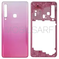 SAMSUNG GALAXY A9 A920 KASA ARKA KAPAK SET (PEMBE)