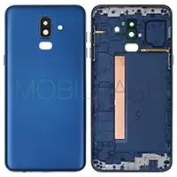 SAMSUNG GALAXY J8 J810 KASA ARKA KAPAK (SET) (MAVİ)