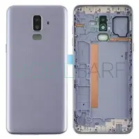 SAMSUNG GALAXY J8 J810 KASA ARKA KAPAK (SET) (MOR)