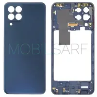 SAMSUNG GALAXY M33 5G M336 KASA ARKA KAPAK (SET) (MAVİ)