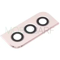 SAMSUNG GALAXY S22 S901 KAMERA CAMI LENS BEZEL ÇERÇEVELİ (PEMBE)