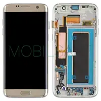 SAMSUNG GALAXY S7 EDGE OLED EKRAN (ORJİNAL SERVİS) (GOLD)